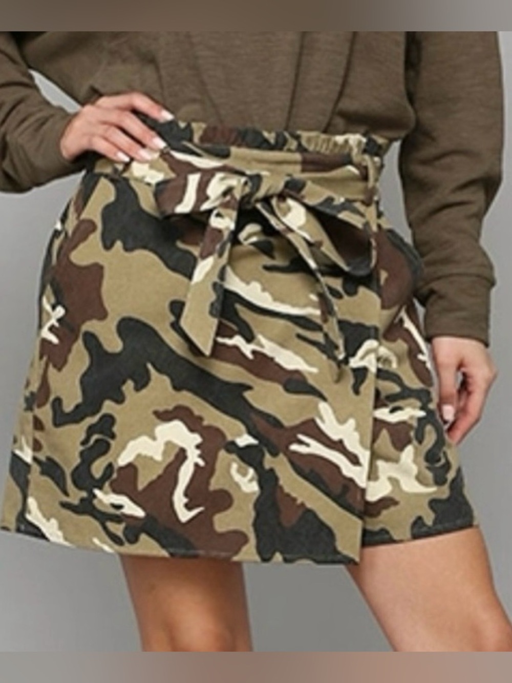 camouflage skort women’s size S NWT